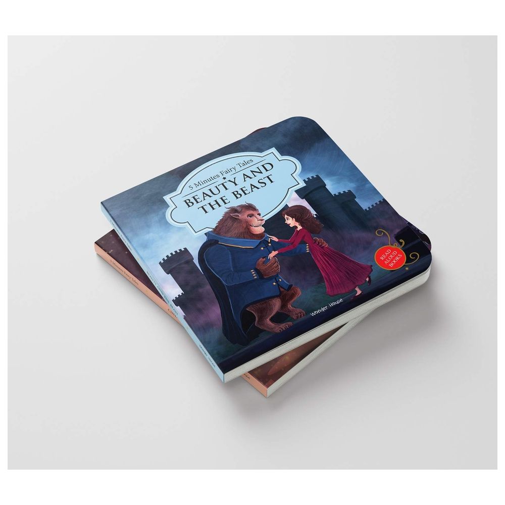  كتاب 5 minutes fairy tales: beauty and the beast