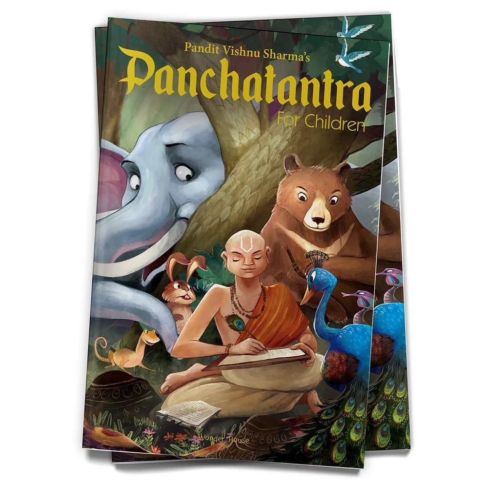  كتاب panchatantra for children: illustrated stories (black and white)