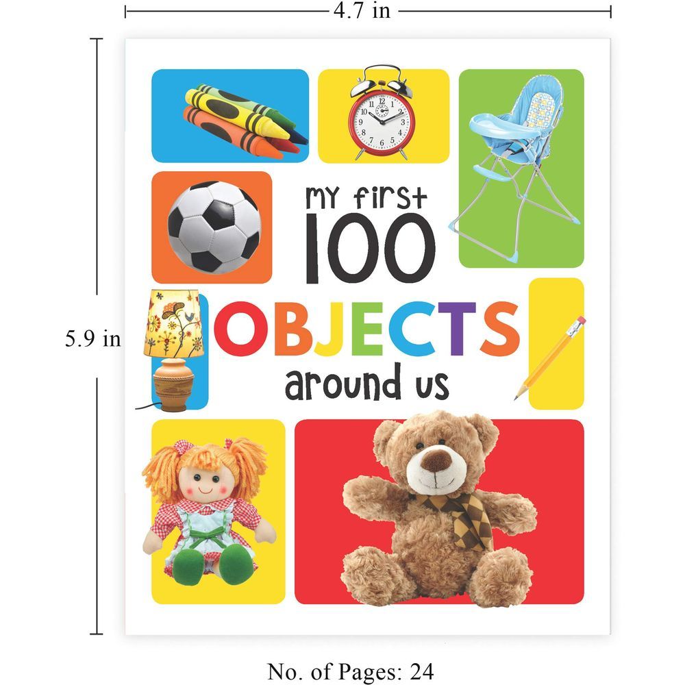  كتاب my first 100 objects around us