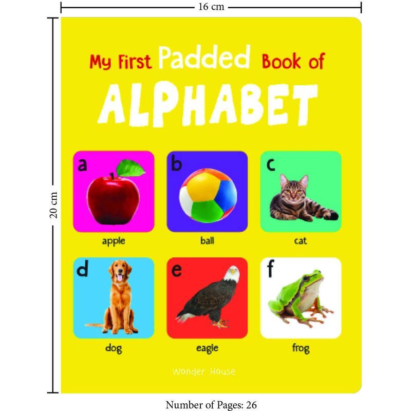 My First Padded Book Of Alphabet