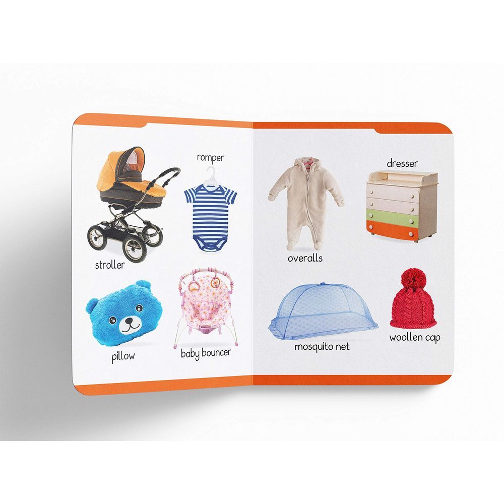  كتاب my first padded book of baby objects