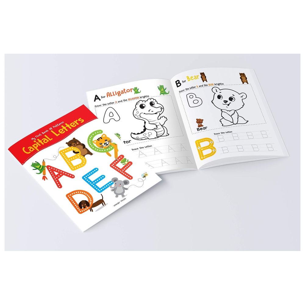  كتاب my first super boxset of pencil control and patterns: pack of 4