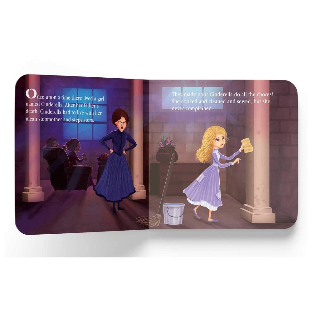  كتاب 5 minutes fairy tales bookset: giftset of 6 board books for children (abridged and retold)