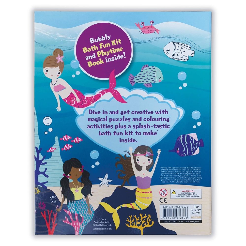 كتاب الأنشطة Let's Create Magical Mermaids - Bath Fun Kit and Playtime Book