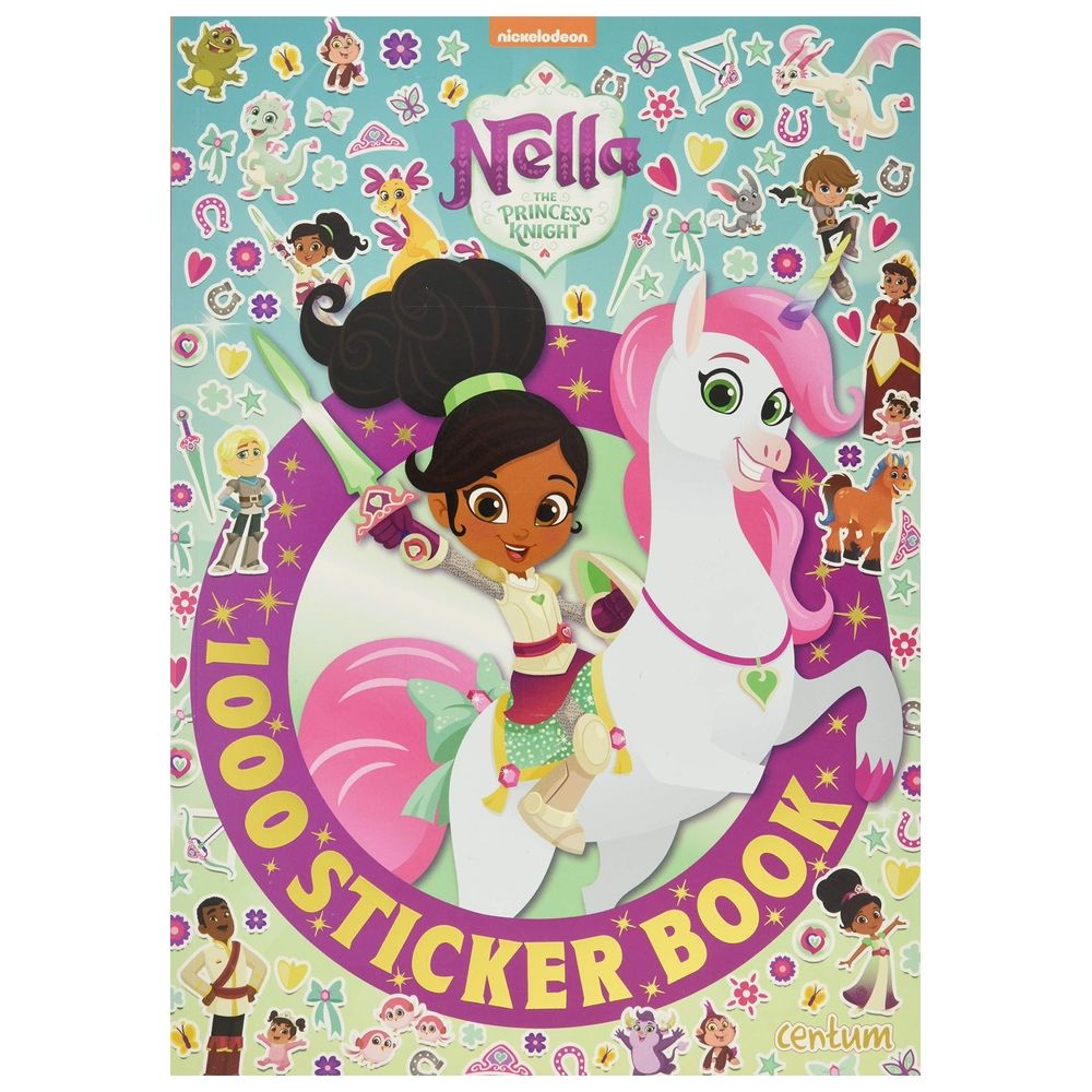 كتاب ملصقات Nella The Princess Knight: 1000 Sticker Book