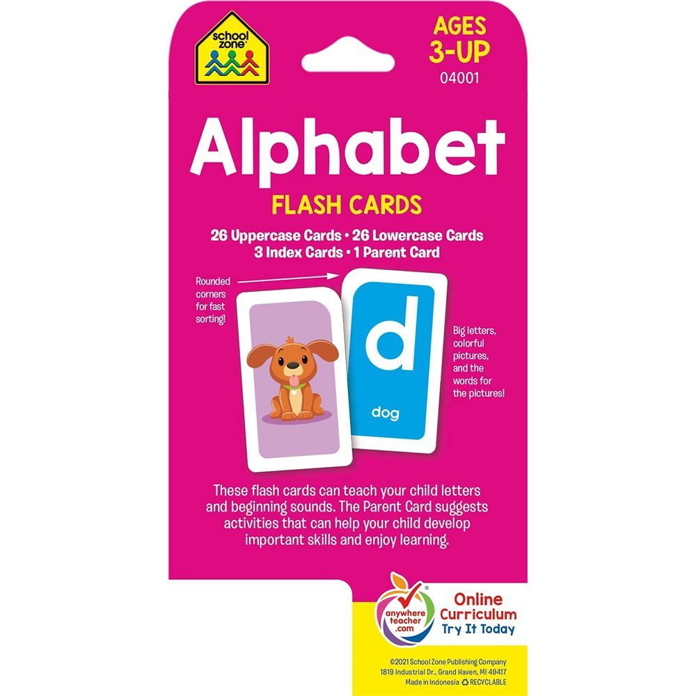 بطاقات تعليمية Flash Cards - Alphabet