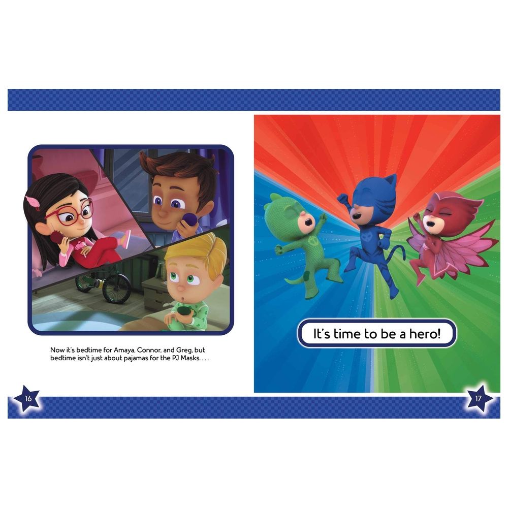  كتاب pj masks 3-minute bedtime stories