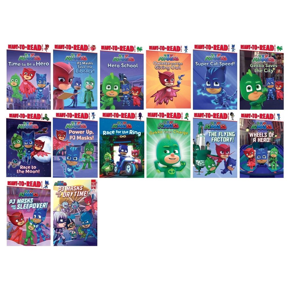  كتاب pj masks 3-minute bedtime stories