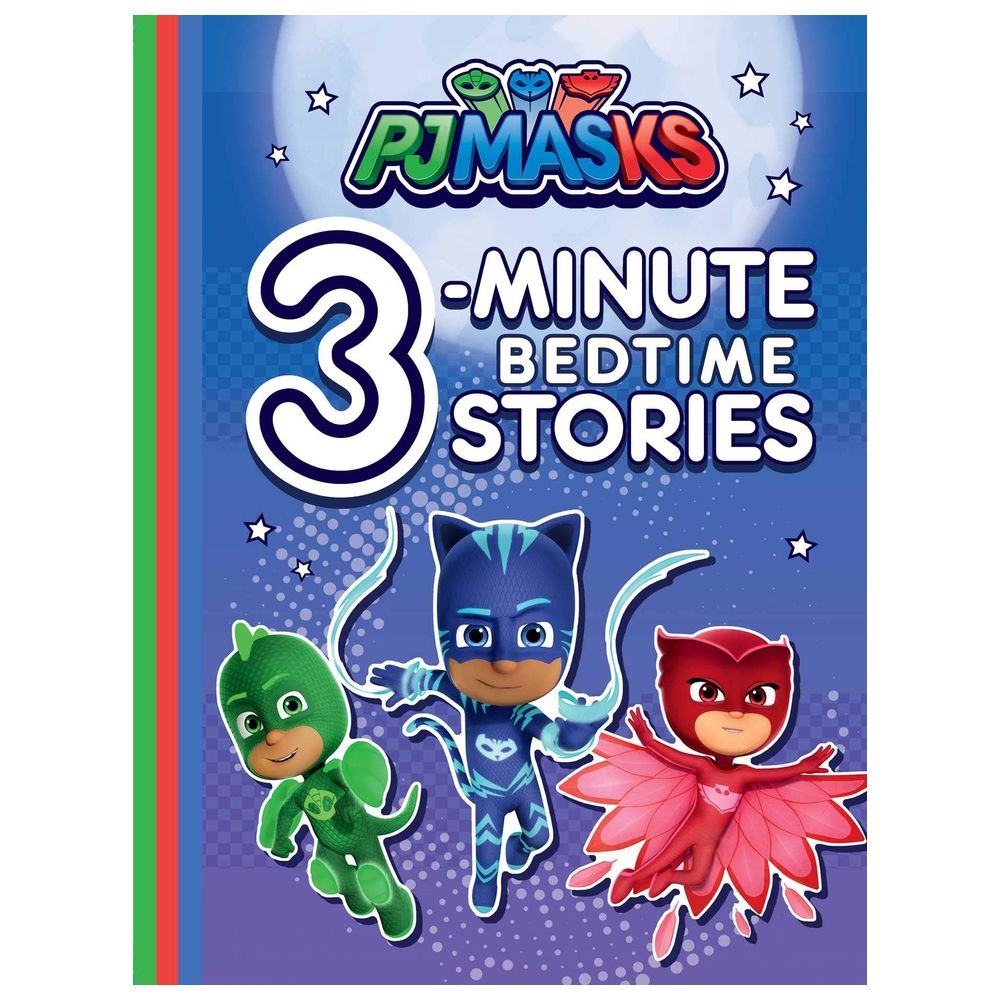  كتاب pj masks 3-minute bedtime stories