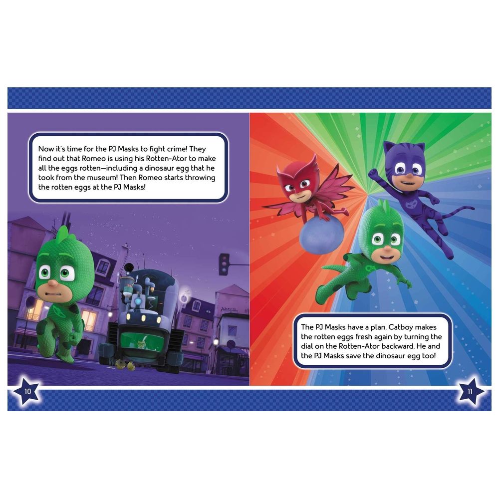  كتاب pj masks 3-minute bedtime stories