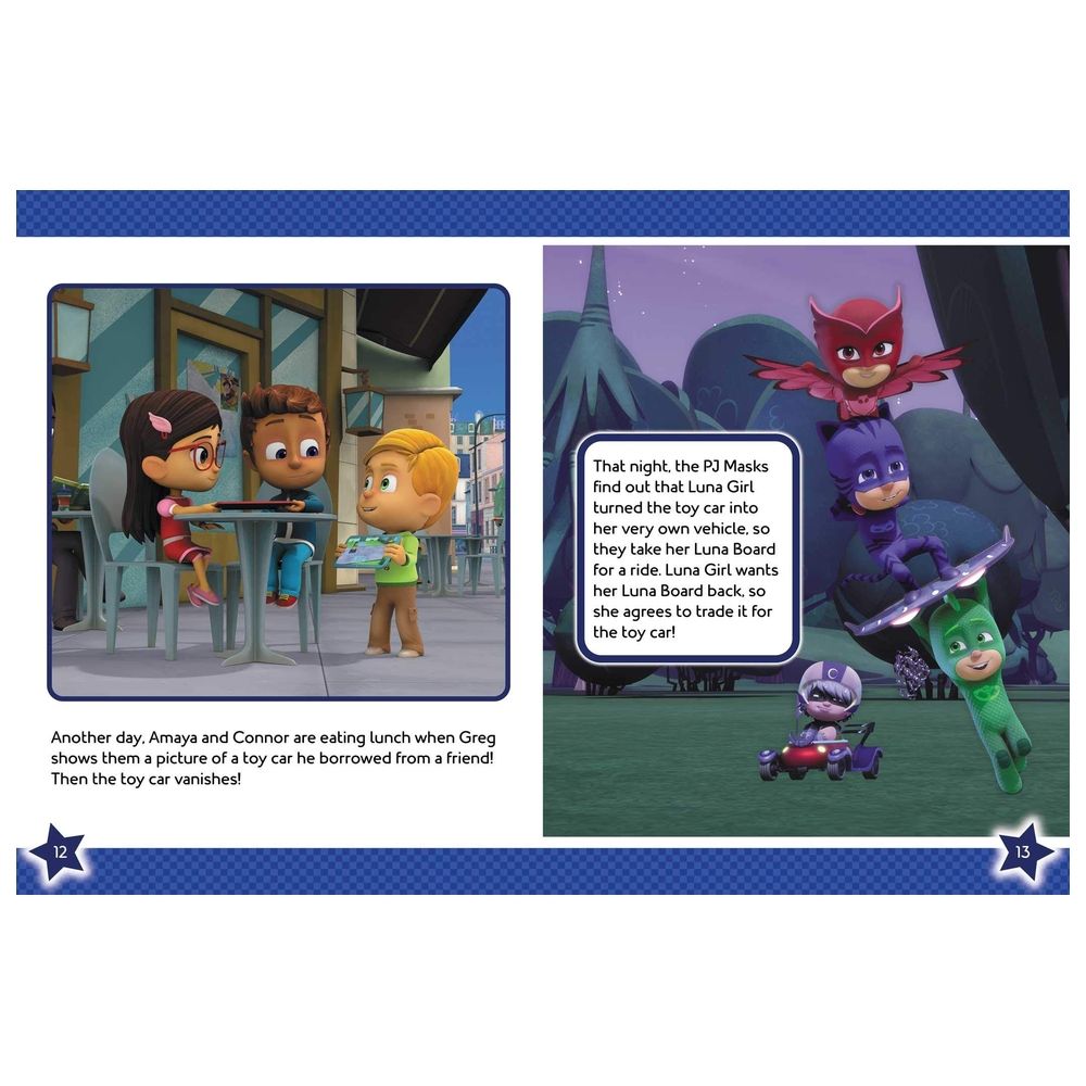  كتاب pj masks 3-minute bedtime stories