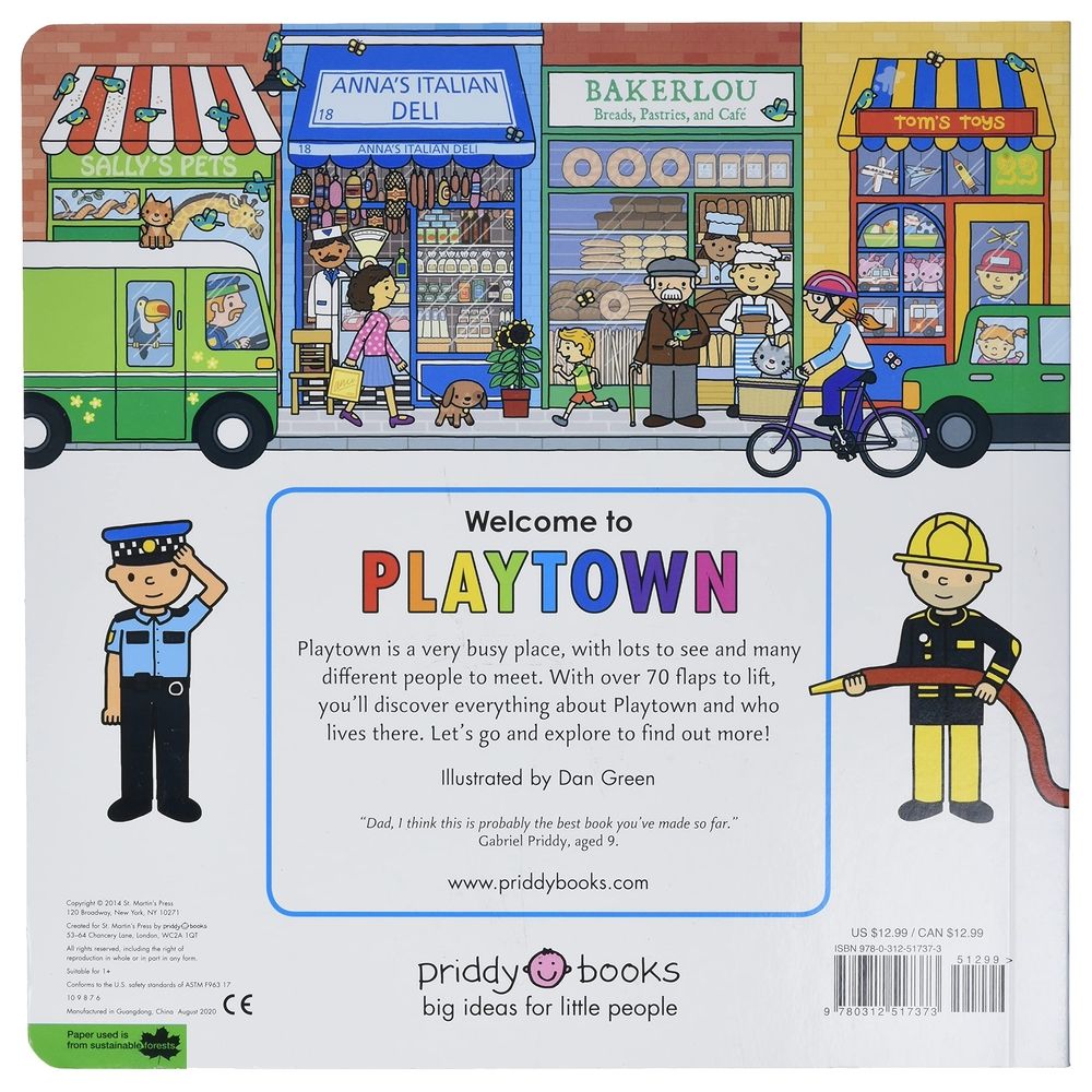 كتاب بطيات قابلة للفتح Playtown