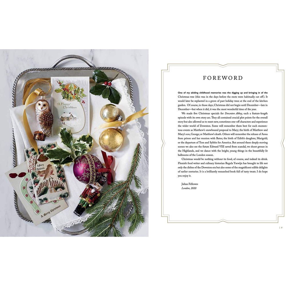  كتاب the official downton abbey christmas cookbook