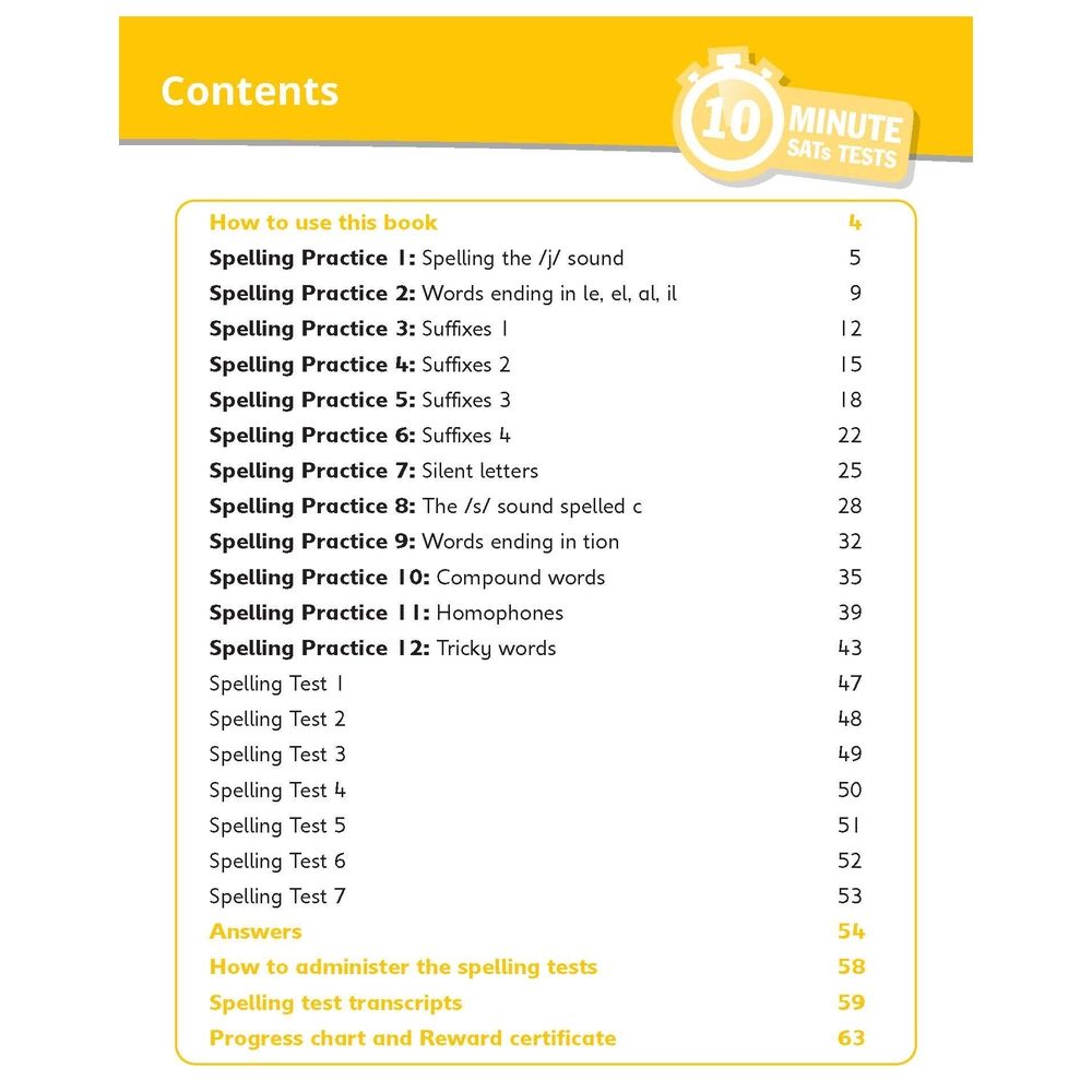 كتاب Spelling - Year 2