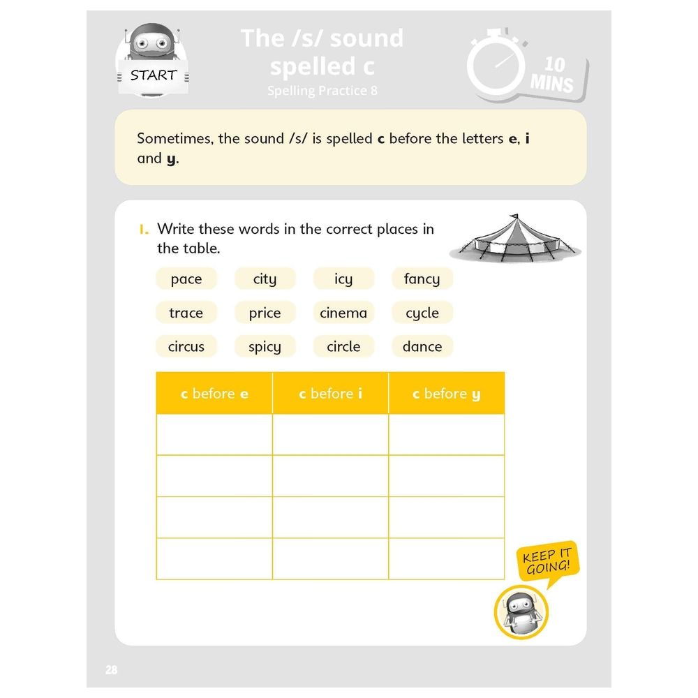 كتاب Spelling - Year 2