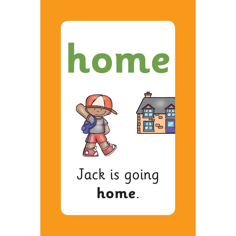 New High-Frequency Words Flashcards for Ages 4-5