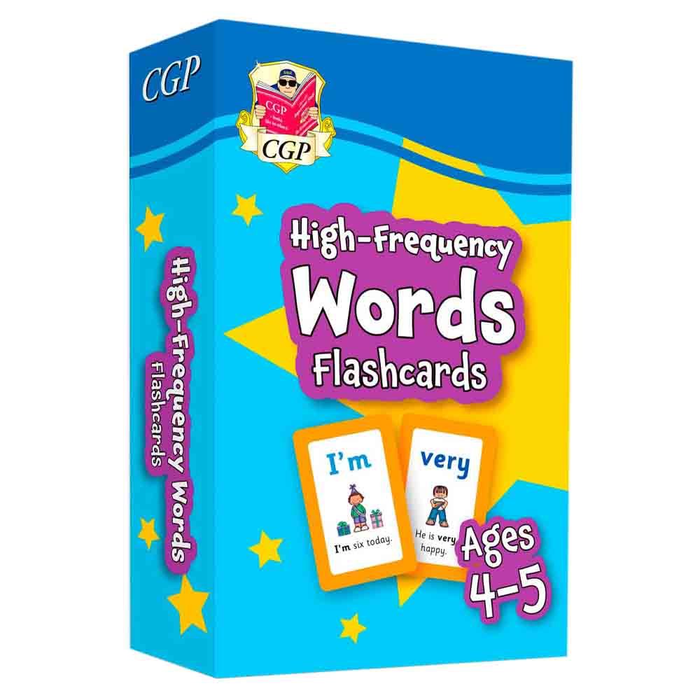  كتاب new high-frequency words flashcards for ages 4-5