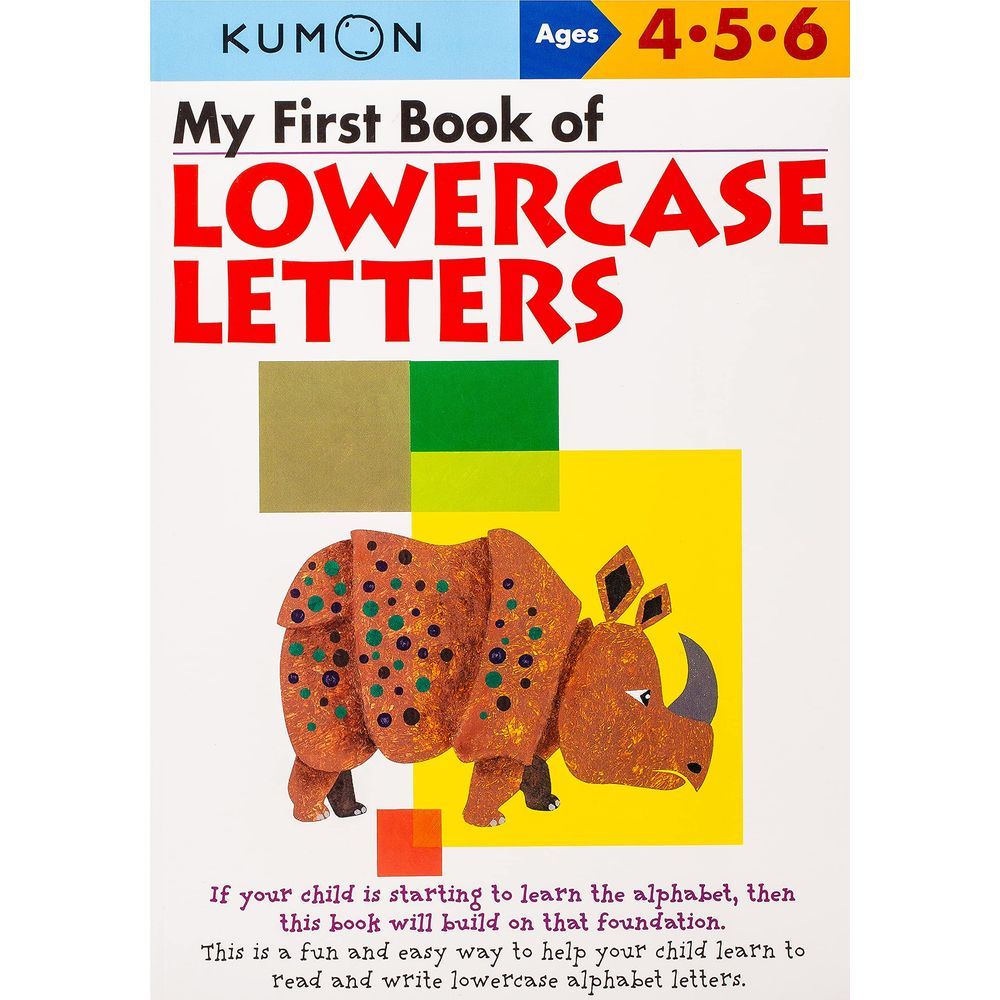 My First Book Of Lowercase Letters