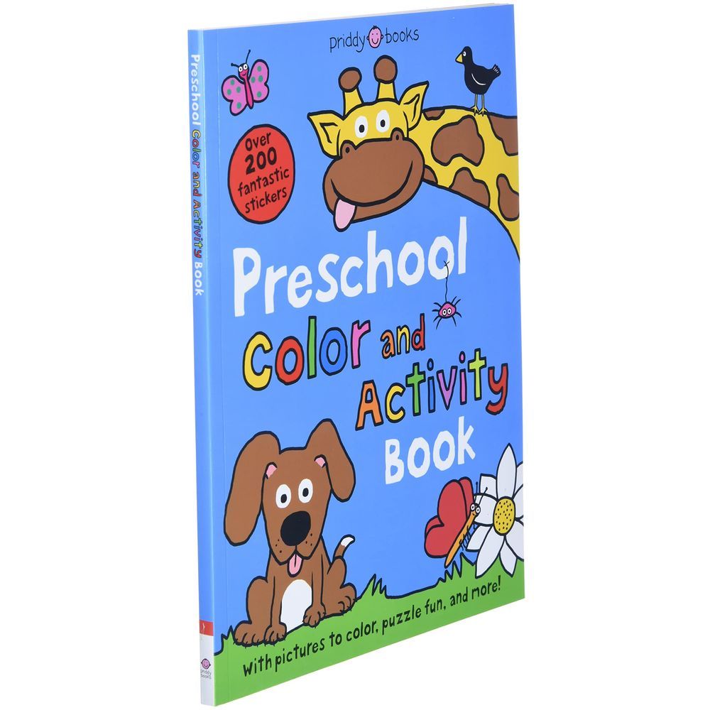 كتاب الأنشطة Preschool Color and Activity Book