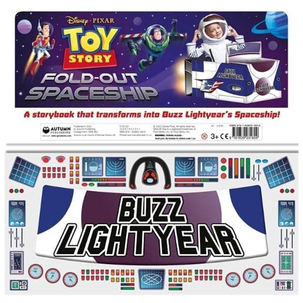 Disney Pixar Toy Story Fold Out Spaceship