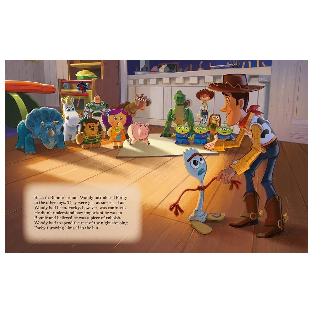 قصة وأنشطة Toy Story 4 Happy Tin Disney Pixar