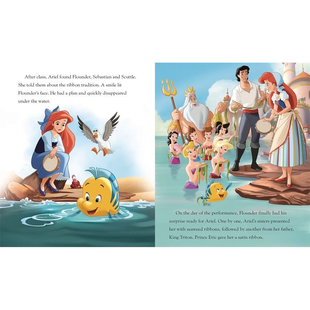  كتاب disney princess the little mermaid: jewel collection