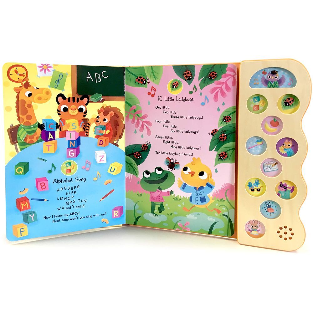 كتاب ABC and 123 Learning Songs