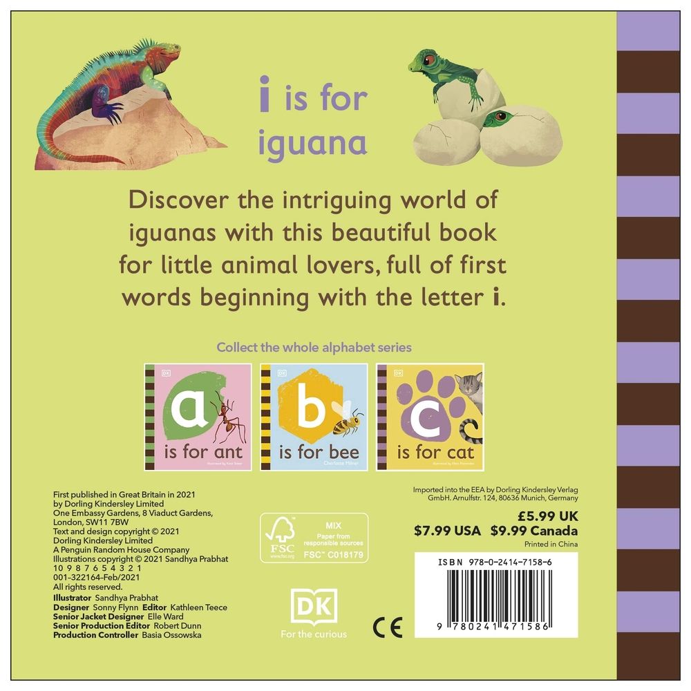 I Is For Iguana