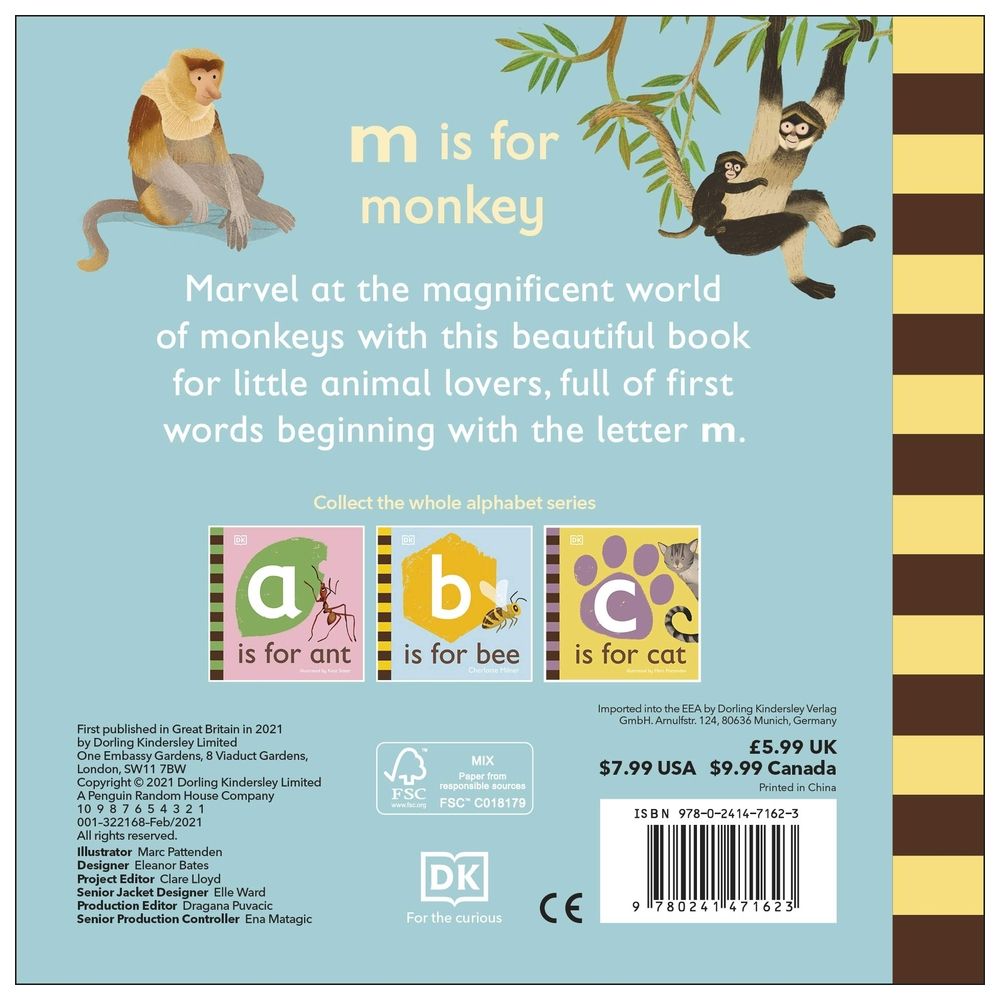 M Is For Monkey