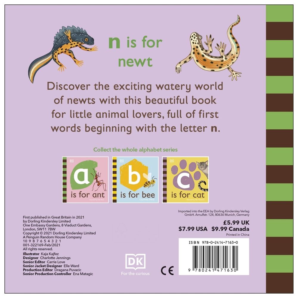  كتاب n is for newt