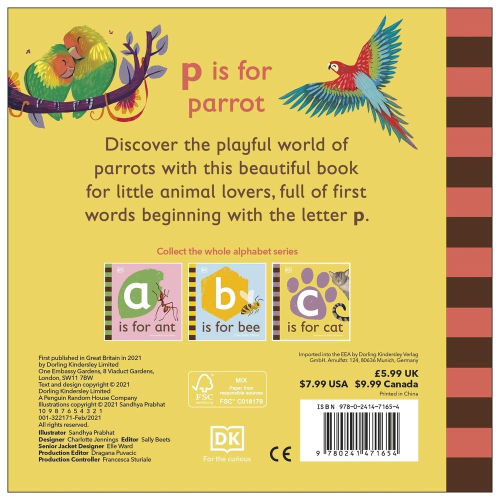 P Is For Parrot