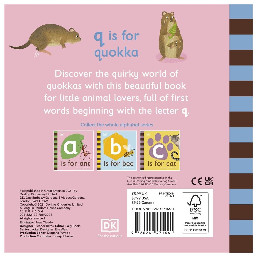  كتاب q is for quokka