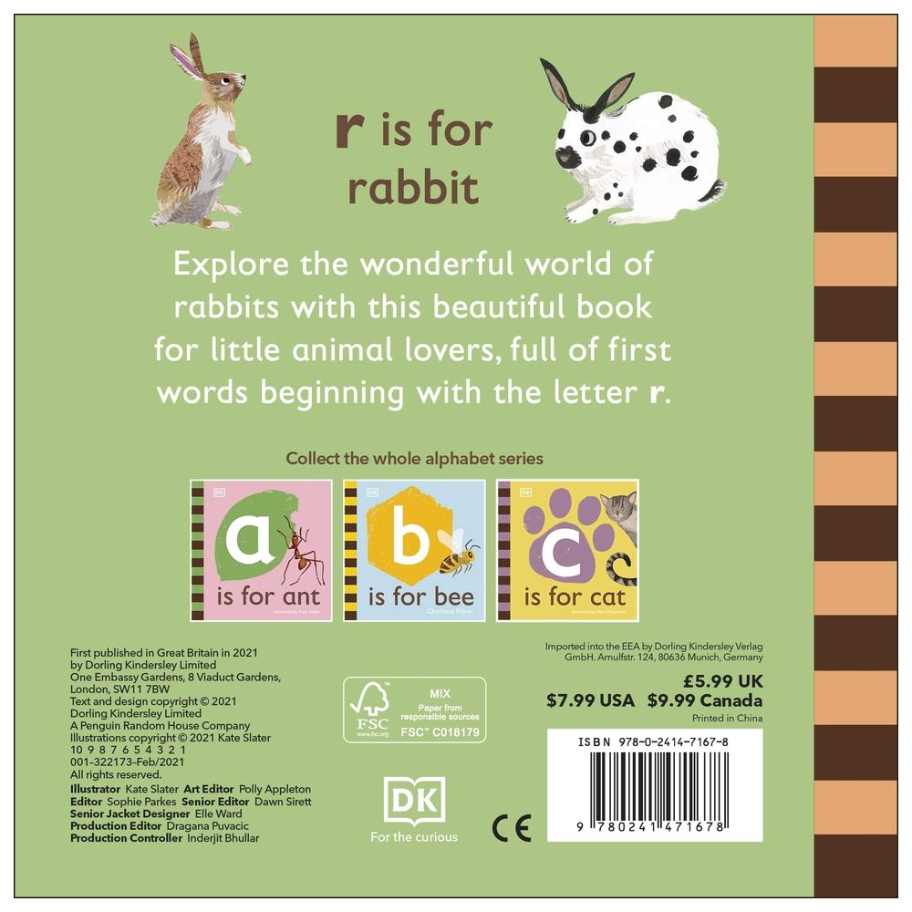  كتاب r is for rabbit