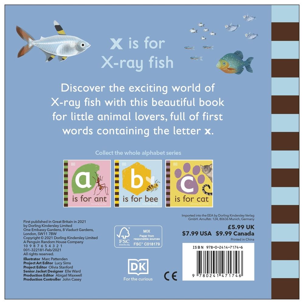  كتاب x is for x-ray fish