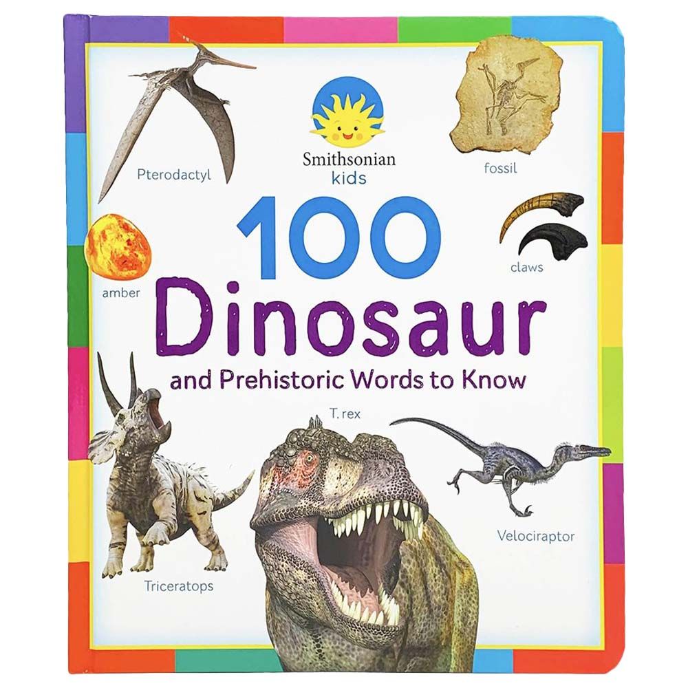  كتاب 100 dinosaur and prehistoric words to know