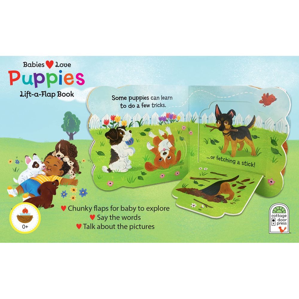  كتاب babies love puppies