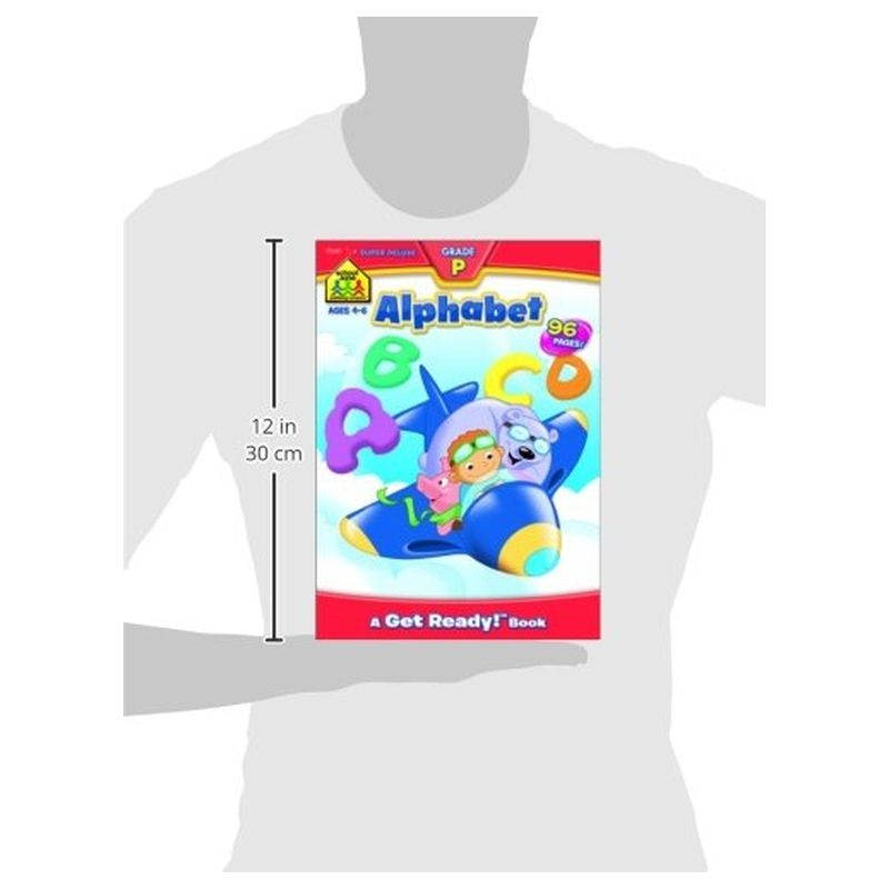 كتاب تمارين Alphabet Super Deluxe Workbook