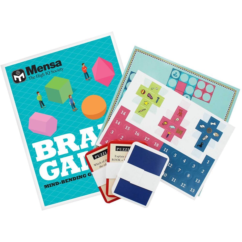 Mensa Brain Games Pack: Mind-Bending Games And Puzzles