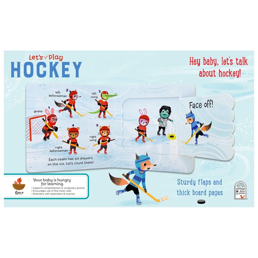  كتاب let's play hockey