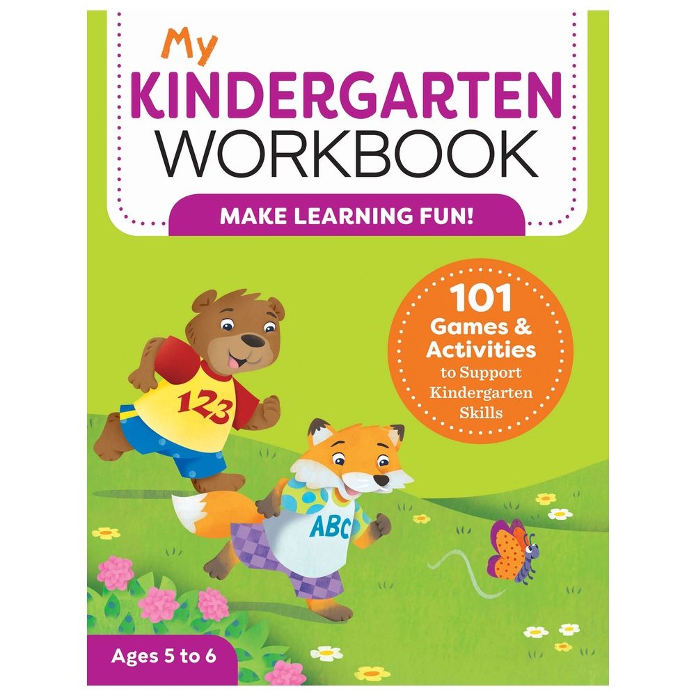  كتاب my kindergarten workbook: 101 games and activities