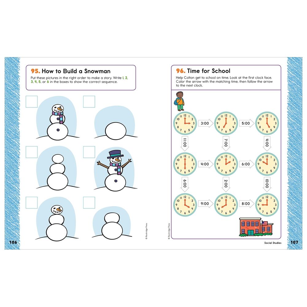  كتاب my kindergarten workbook: 101 games and activities