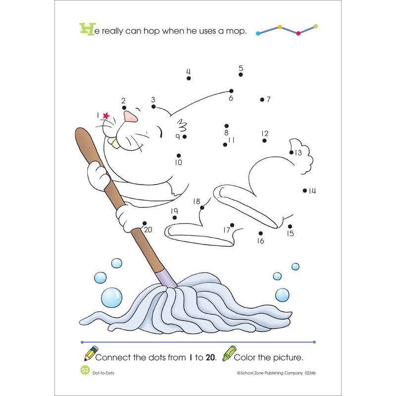 Dot-To-Dots Deluxe Edition Activity Zone Workbook