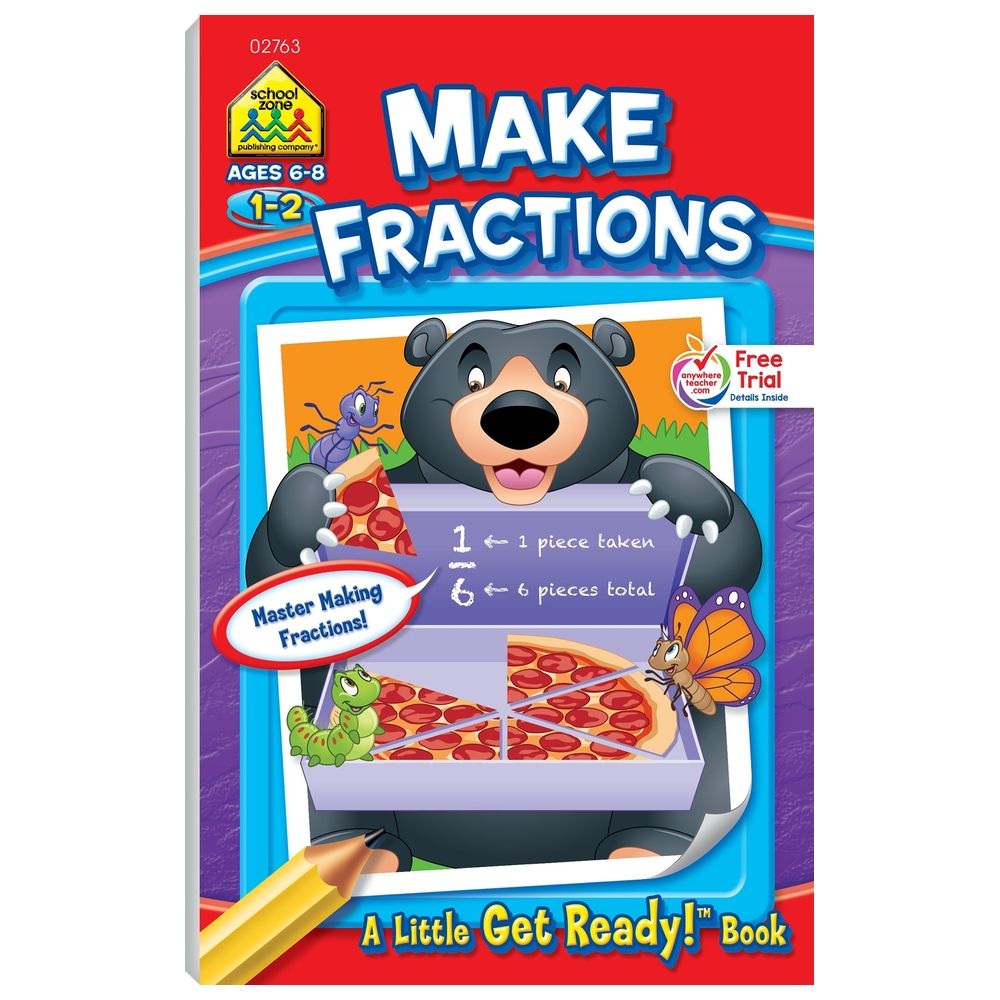 كتاب Make Fractions Little Get Ready! 