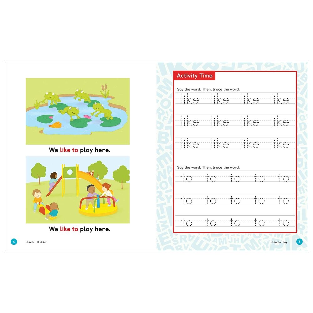  كتاب learn to read: sight words storybook