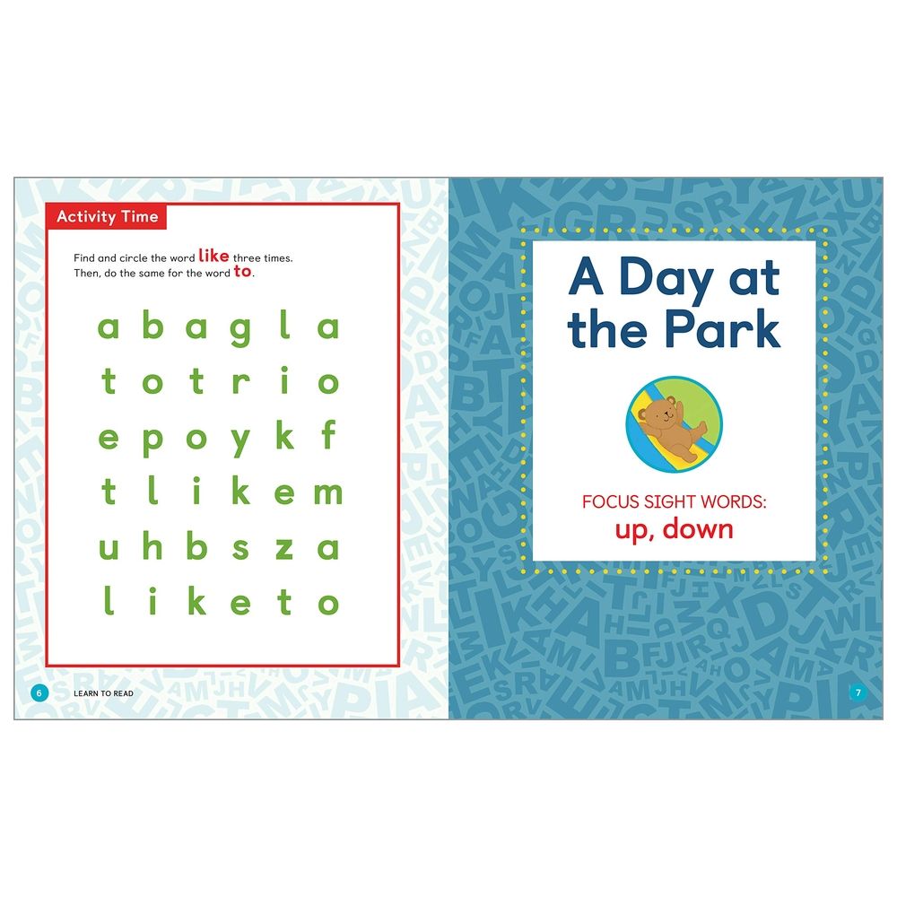  كتاب learn to read: sight words storybook