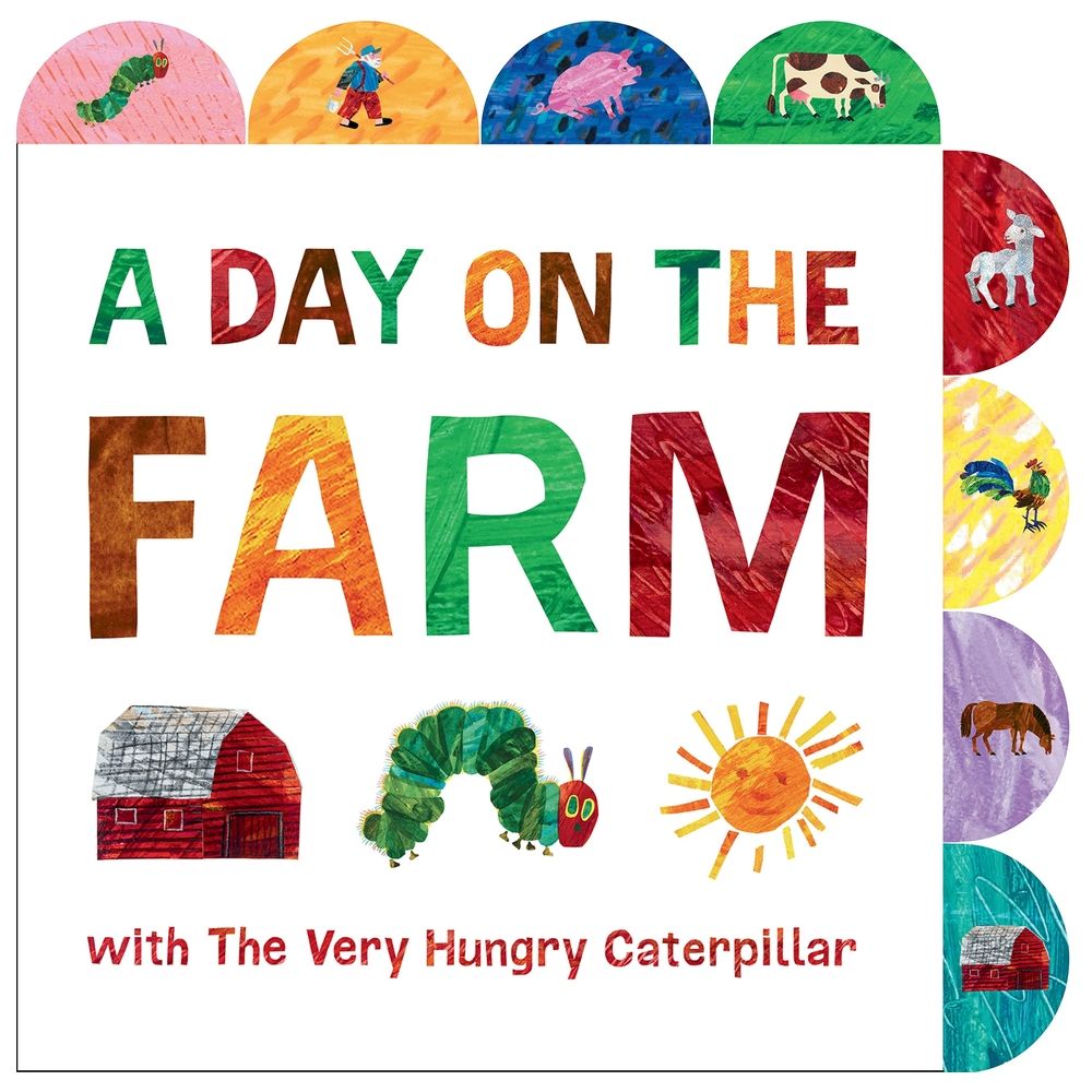 كتاب A Day On The Farm With The Very Hungry Caterpillar