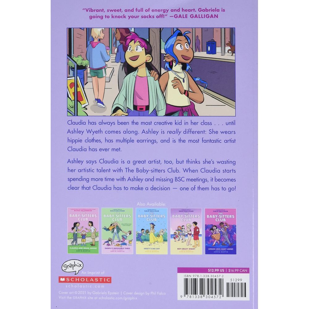 The Babysitters Club Graphic Novel #9: Claudia and the New Girl