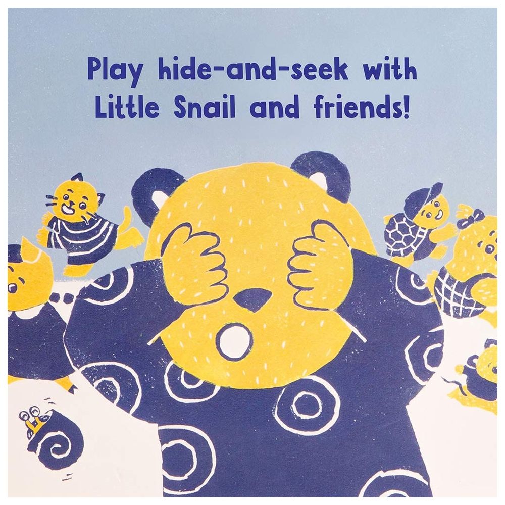  كتاب a little snail book: hide-and-seek