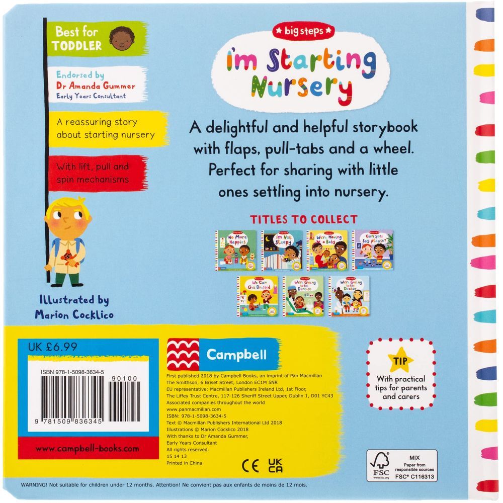  كتاب i'm starting nursery: helping children start nursery