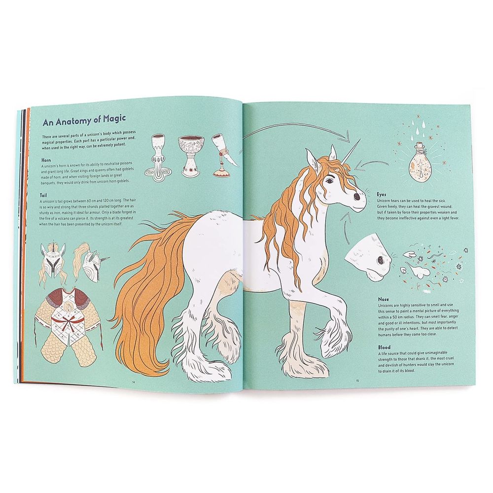  كتاب the secret lives of unicorns